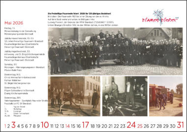 Bierstadt-Kalender 2026 I Buch VorOrt I Wiesbaden-Bierstadt