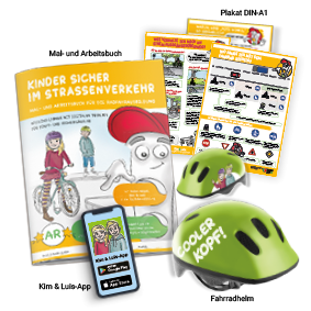 Radfahrerausbildung für Kinder I Verkehrswacht Wiesbaden I Buch VorOrt